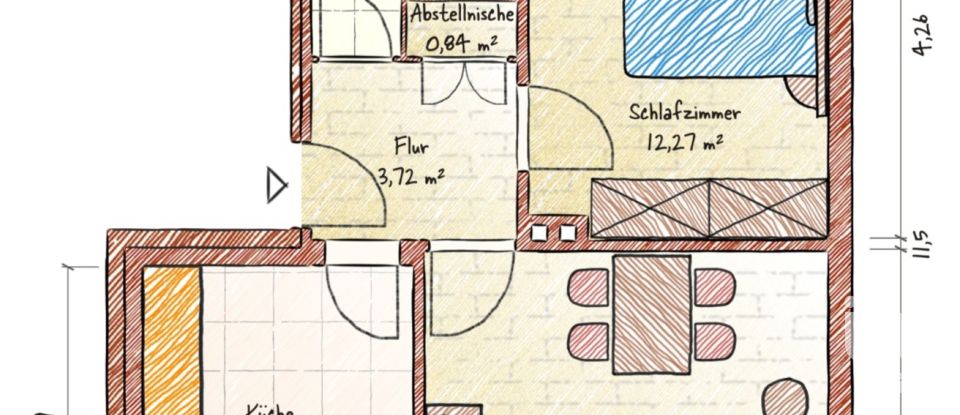 4 Zimmer-Wohnung Sereetz (23611)